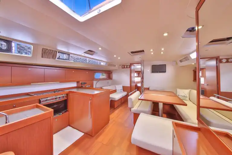 Sailing Yacht Interior